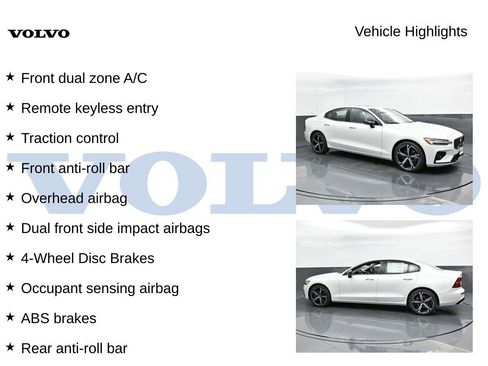 New 2025 Volvo S60 B5 Plus w/ Climate Package image 2