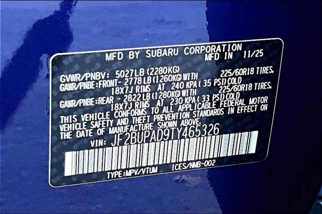 Used 2026 Subaru Outback Premium AWD/4WD image 19