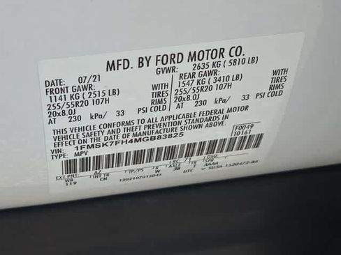 Used 2021 Ford Explorer Limited RWD image 35