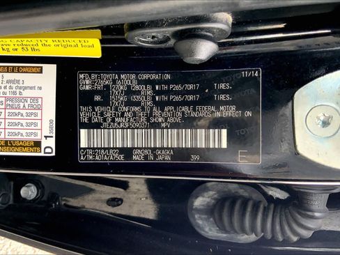 Used 2015 Toyota 4Runner SR5 Premium RWD image 36