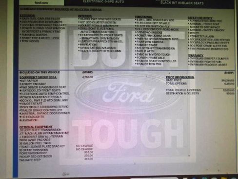 Used 2013 Ford F150 Raptor w/ Luxury Equipment Group AWD/4WD image 8