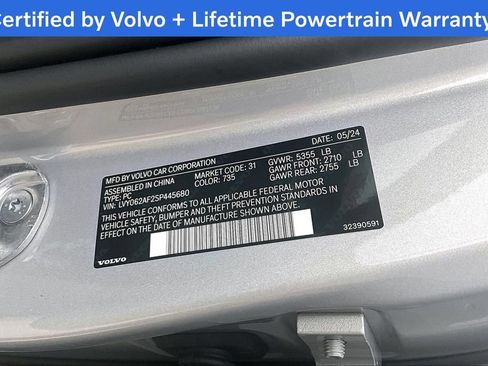Certified 2025 Volvo S90 B6 Ultra w/ Protection Package Premier AWD/4WD image 45