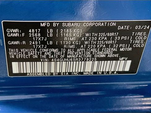 Certified 2024 Subaru Crosstrek 2.5i Wilderness w/ Wilderness Package AWD/4WD image 28