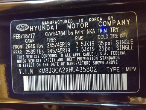Used 2017 Hyundai Tucson Night AWD/4WD image 33
