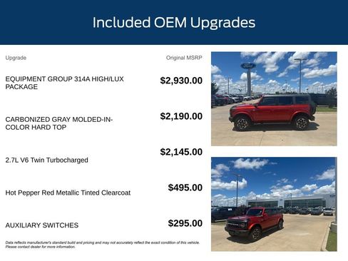 Used 2024 Ford Bronco Outer Banks AWD/4WD image 11
