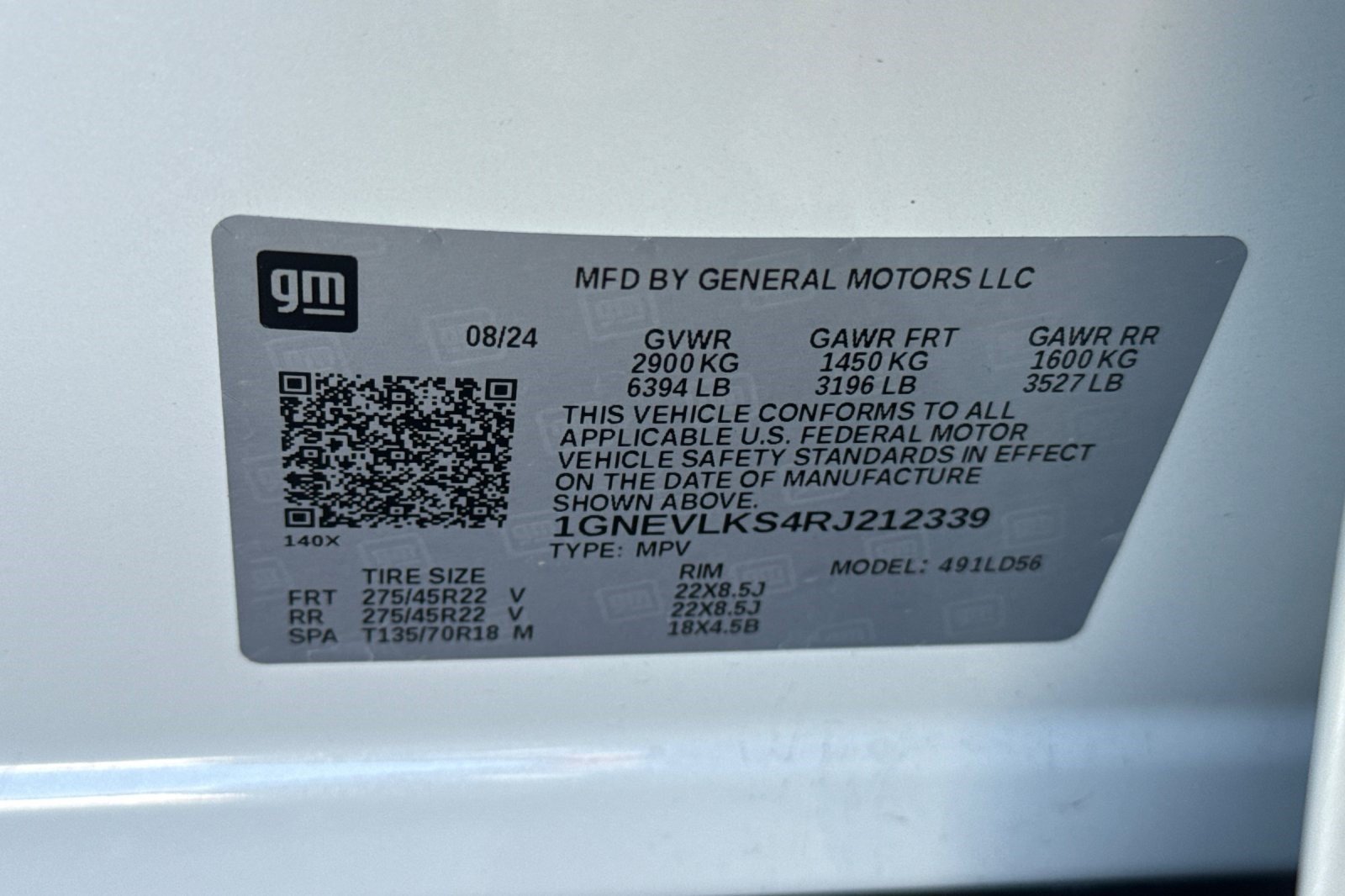 Used 2024 Chevrolet Traverse RS w/ LPO, Floor Liner Package AWD/4WD image 28