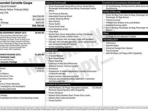 Used 2007 Chevrolet Corvette Coupe w/ Preferred Equipment Group RWD image 4