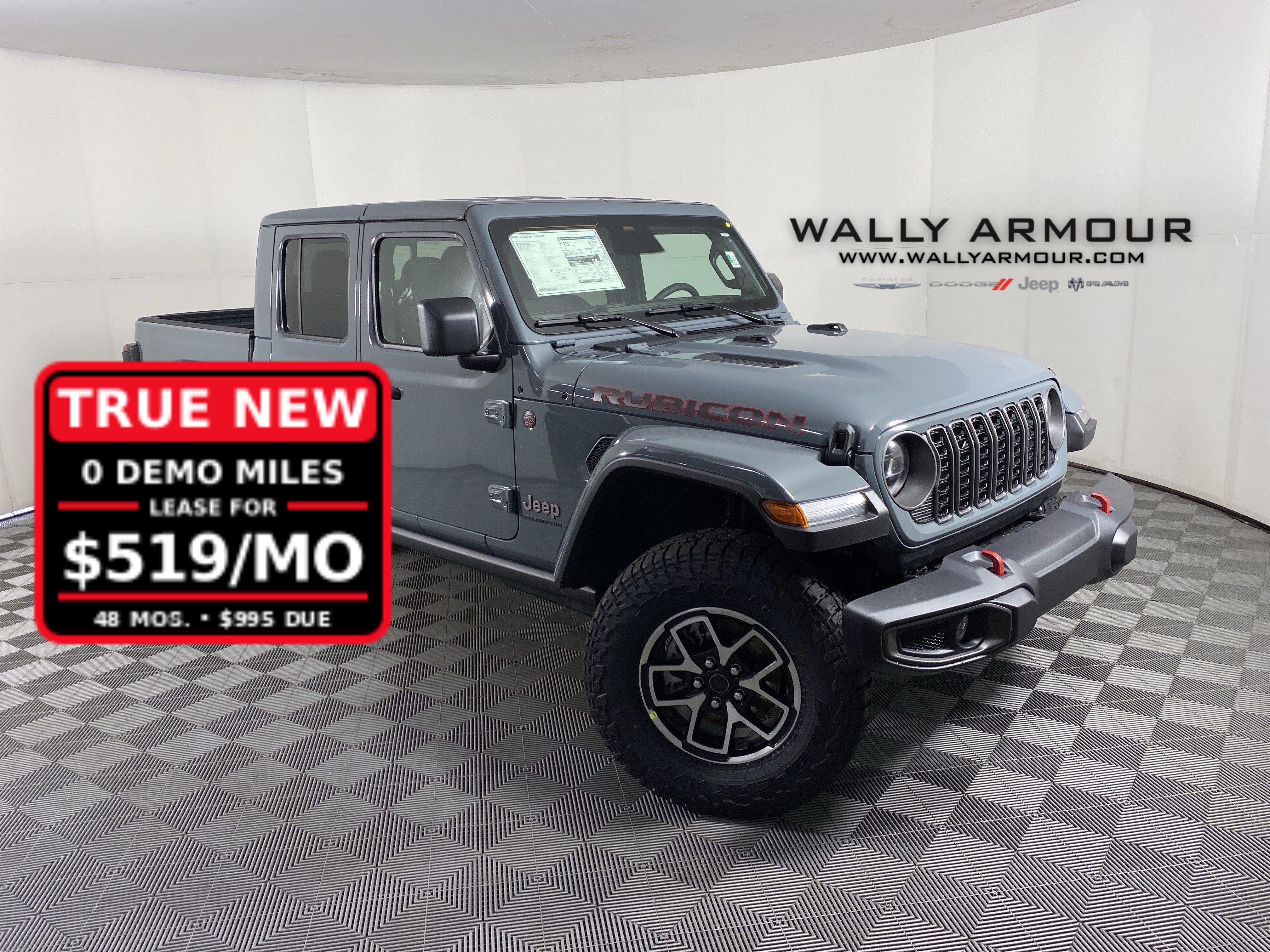 New 2026 Jeep Gladiator Rubicon w/ Steel Power Dome Hood Package AWD/4WD image 1