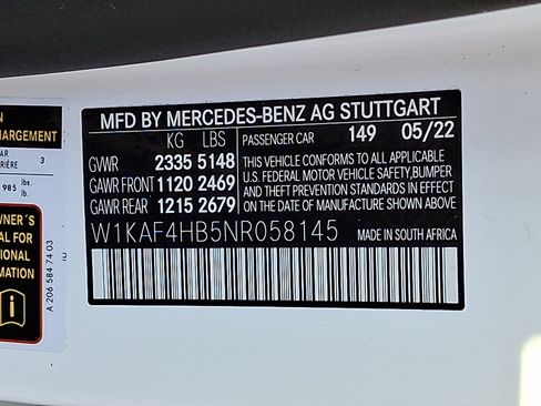 Certified 2022 Mercedes-Benz C 300 4MATIC Sedan image 25