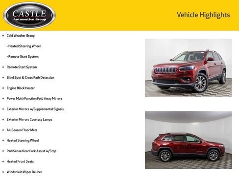 Used 2019 Jeep Cherokee Latitude Plus w/ Cold Weather Group image 8