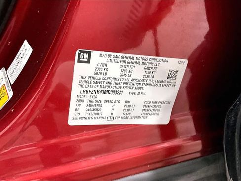 Certified 2021 Buick Envision Essence w/ Sport Touring Package image 36