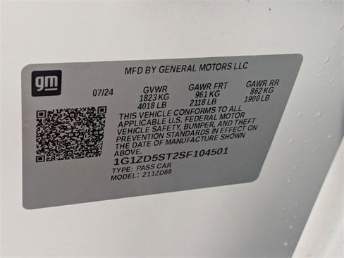 Certified 2025 Chevrolet Malibu LT w/ LPO, Floor Liner Package image 35