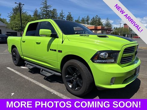 Used 2017 RAM 1500 Sport w/ Sublime Green Sport Package AWD/4WD image 5