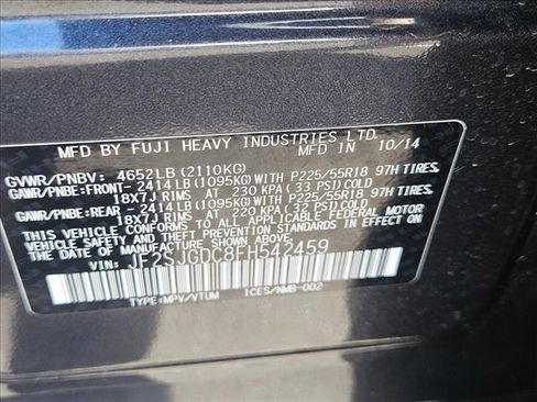 Used 2015 Subaru Forester 2.0XT Premium w/ Rugged Package #1 AWD/4WD image 22