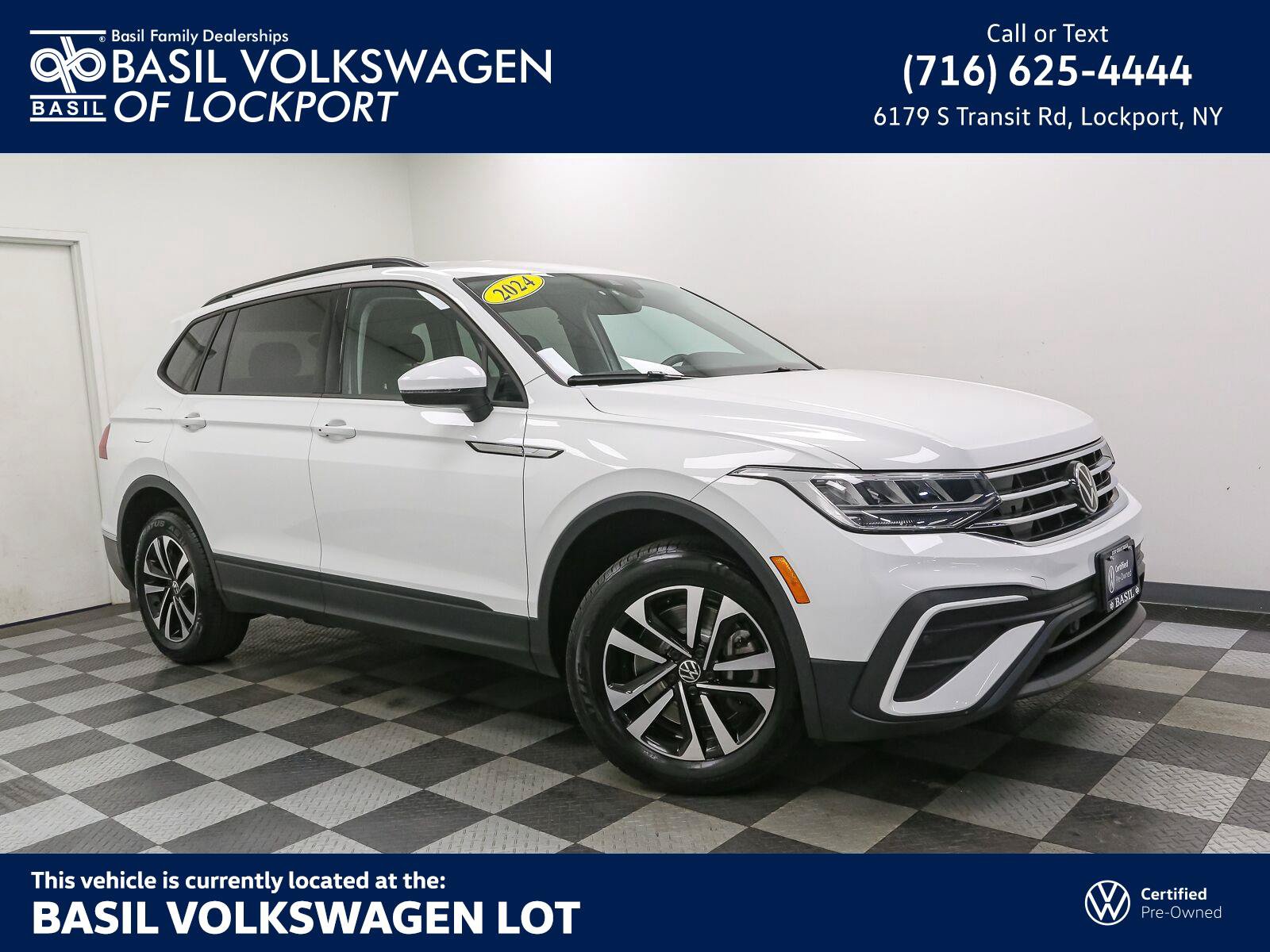 Certified 2024 Volkswagen Tiguan S AWD/4WD image 1