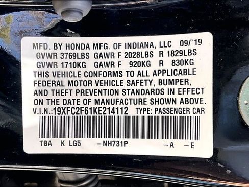 Used 2019 Honda Civic LX image 16