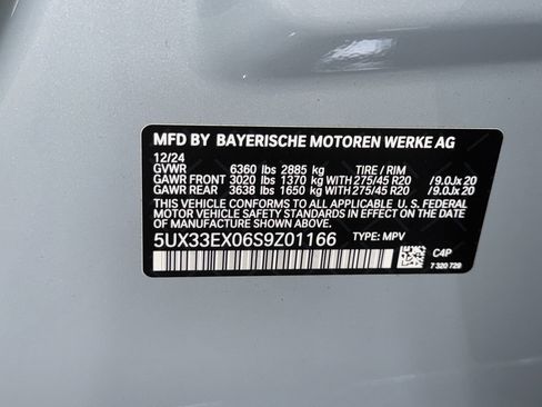 Certified 2025 BMW X6 xDrive40i image 38