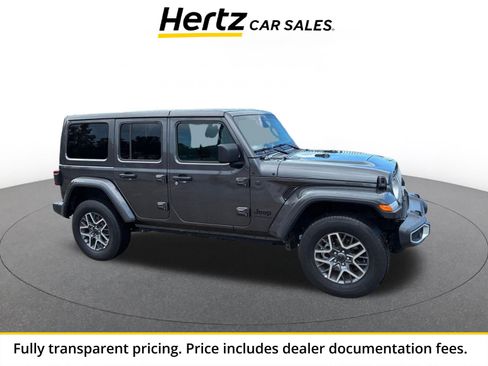 Used 2025 Jeep Wrangler Unlimited Sahara AWD/4WD image 1