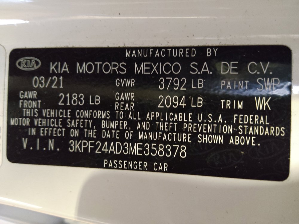 Used 2021 Kia Forte LXS FWD image 33