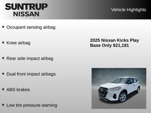 Used 2025 Nissan Kicks Play S FWD image 16