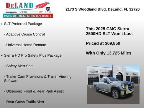 Used 2025 GMC Sierra 2500 SLT w/ SLT Premium Package image 36