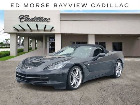 Used 2014 Chevrolet Corvette Stingray Convertible w/ 3LT Preferred Equipment Group RWD image 1