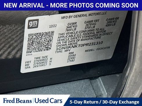 Certified 2023 Chevrolet Tahoe LT w/ LT Signature Package AWD/4WD image 42