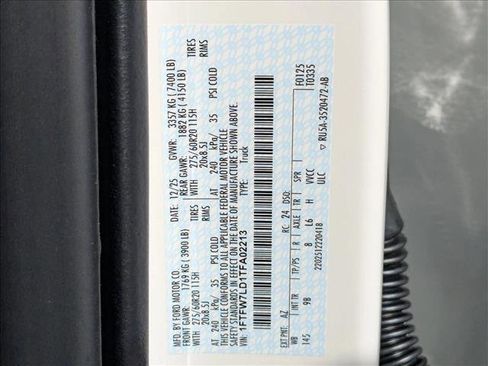 New 2026 Ford F150 Platinum w/ Equipment Group 702A High image 17