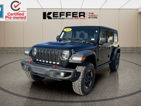Certified 2018 Jeep Wrangler Unlimited Rubicon image 1
