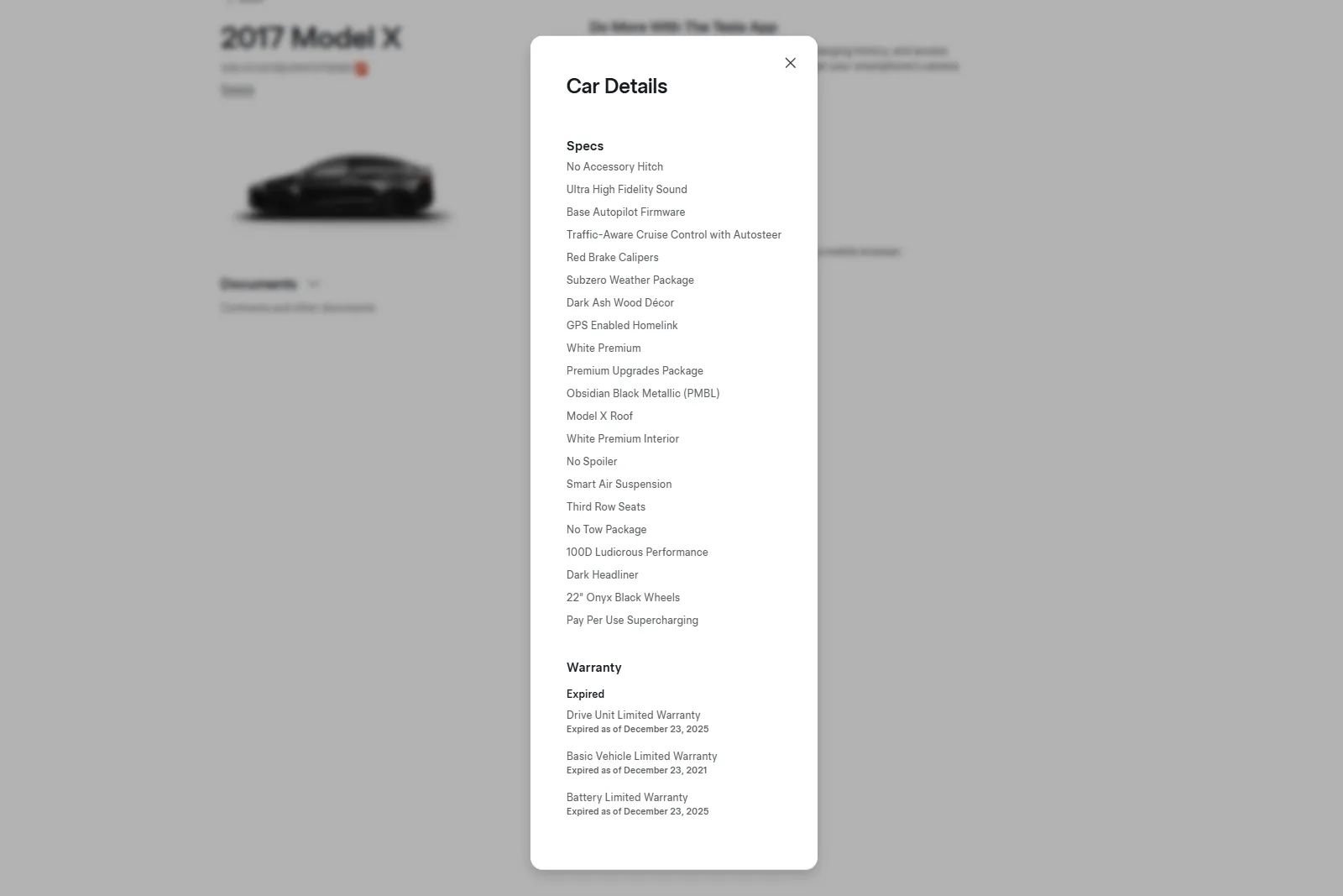 Used 2017 Tesla Model X P100D AWD/4WD image 5