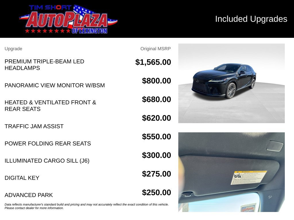 Used 2023 Lexus RX 350 AWD w/ Accessory Package (Z1) image 22