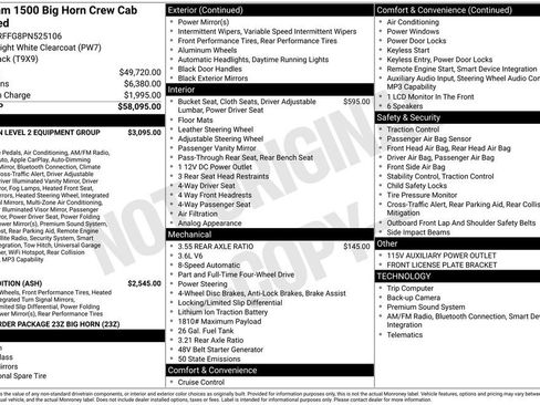 Used 2023 RAM 1500 Big Horn AWD/4WD image 7