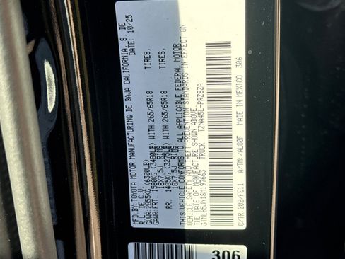 New 2025 Toyota Tacoma TRD Sport image 33