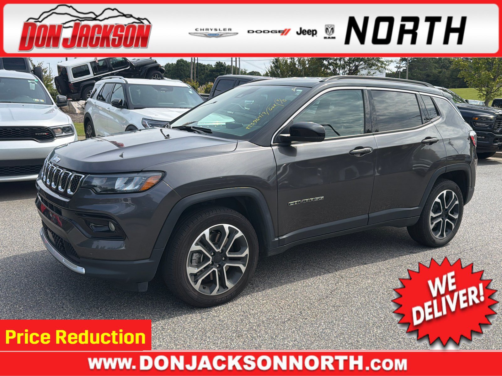 Used 2024 Jeep Compass Limited AWD/4WD image 1