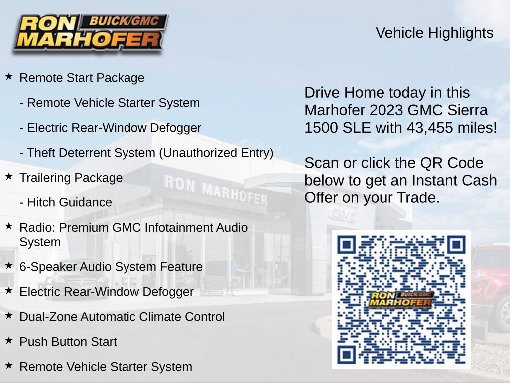 Used 2023 GMC Sierra 1500 SLE AWD/4WD image 14