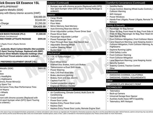 Used 2023 Buick Encore GX Essence w/ Experience Buick Package image 31