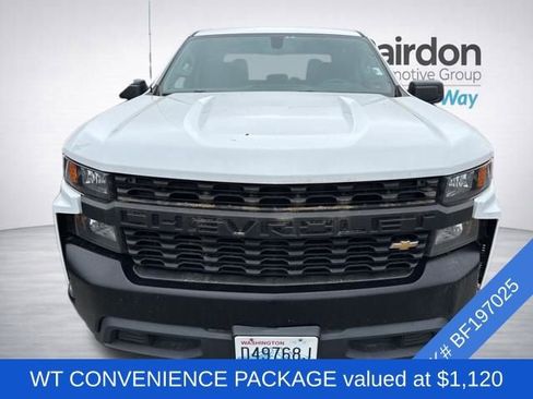 Used 2019 Chevrolet Silverado 1500 W/T w/ WT Convenience Package RWD image 2
