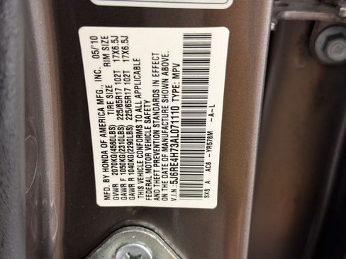 Used 2010 Honda CR-V EX-L image 24