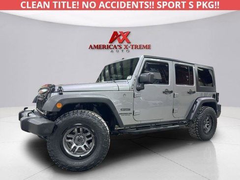 Used 2017 Jeep Wrangler Unlimited Sport w/ Quick Order Package 24S AWD/4WD image 2