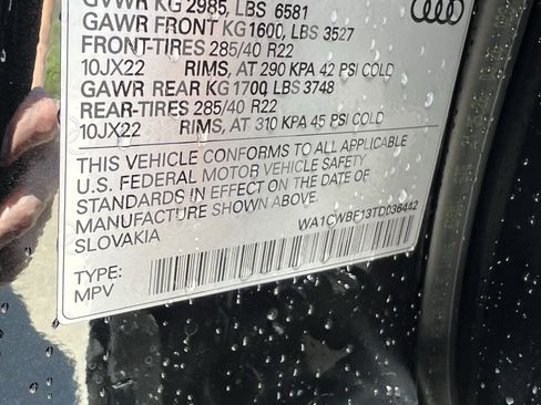New 2026 Audi SQ8 Prestige AWD/4WD image 37