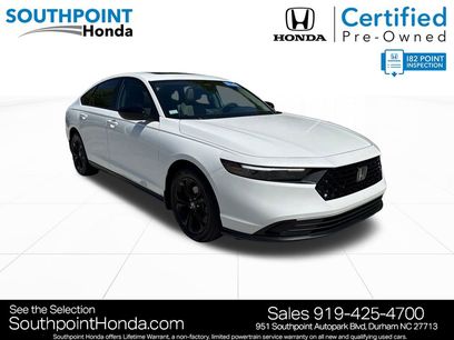 Certified 2025 Honda Accord SE
