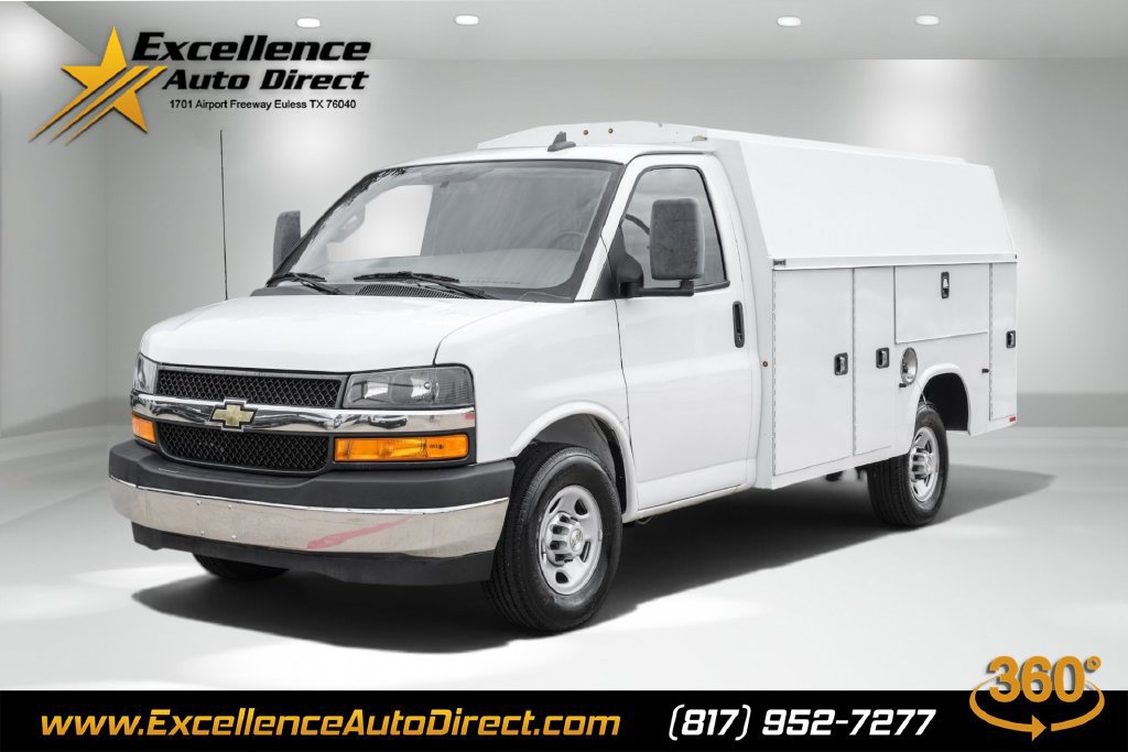 Used 2021 Chevrolet Express 3500 w/ Power Convenience Package RWD image 1