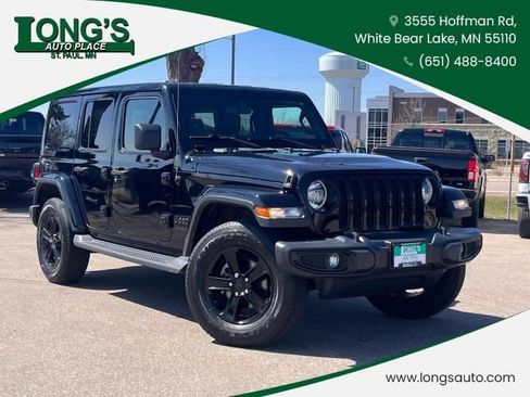 Used 2020 Jeep Wrangler Unlimited Sahara image 1