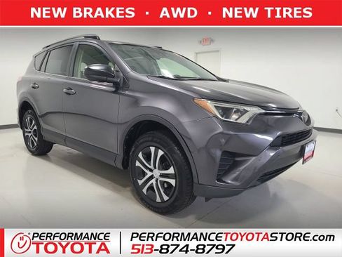 Used 2017 Toyota RAV4 LE w/ All Weather Liner Package AWD/4WD image 1