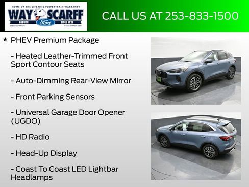 New 2024 Ford Escape PHEV w/ PHEV Premium Package image 12