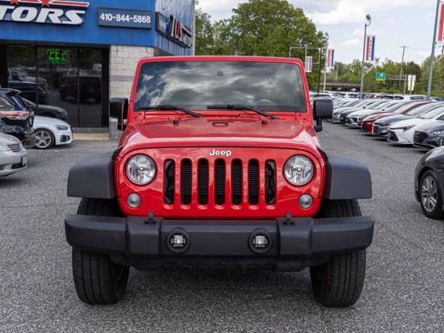 Used 2016 Jeep Wrangler Unlimited Sport w/ Quick Order Package 24S AWD/4WD image 2