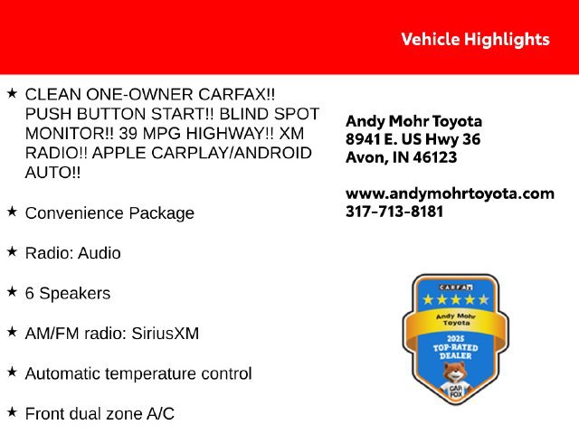 Used 2024 Toyota Camry SE w/ Convenience Package FWD image 2