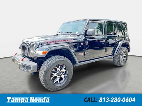 Used 2019 Jeep Wrangler Unlimited Rubicon AWD/4WD image 1