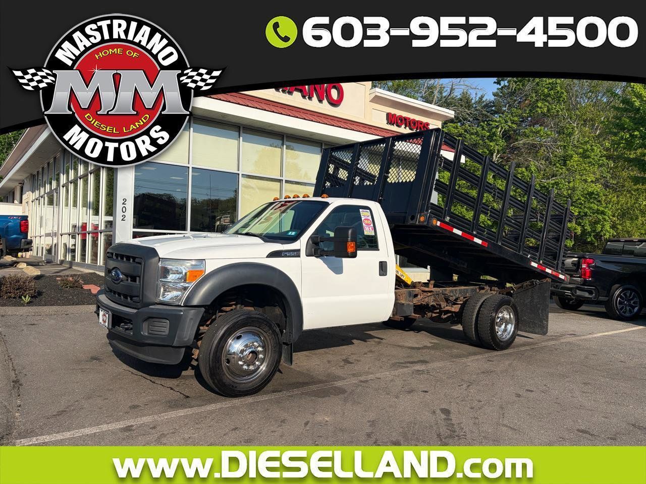Used 2015 Ford F550 4x4 Regular Cab Super Duty image 1
