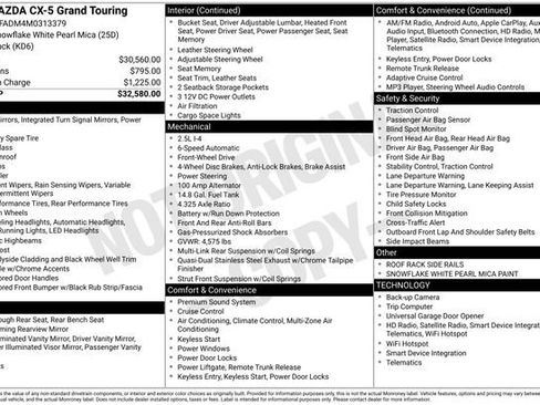 Used 2021 MAZDA CX-5 Grand Touring image 1